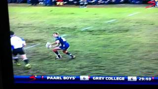 Boishaai vs Grey College 2012  Big Hit [upl. by Yesdnyl]