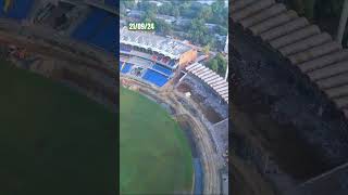 Gaddafi Cricket Stadium Renovation amp Upgradation ytshorts cricketstadium news [upl. by Longawa824]