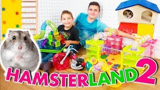 ON CONSTRUIT HAMSTERLAND 2   PARC DATTRACTION POUR HAMSTER 🎡 🐹 [upl. by Lamej]