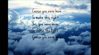 You Were Born Lyrics  Cloud Cult [upl. by Satsok]