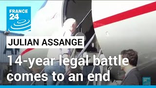 14year legal battle comes to an end as Assange walks free • FRANCE 24 English [upl. by Rolyab797]