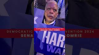 Senator Leroy Comrie Reacts to kamalaharris speech at the Democratic National Convention dnc nyc [upl. by Perretta598]