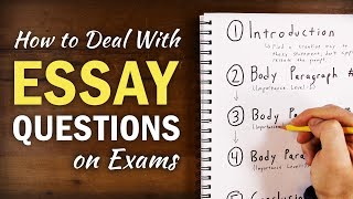 5 Rules for Answering ESSAY Questions on Exams [upl. by Ahcirt129]