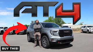 2024 GMC Acadia AT4 This Is The Acadia To Buy [upl. by Adaiha]