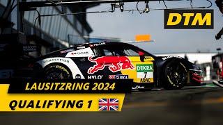 ReLive Qualifying 1  Lausitzring  DTM 2024 [upl. by Htiduy220]