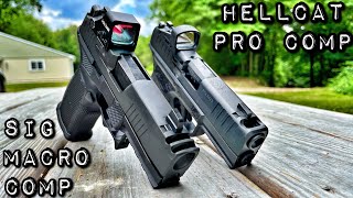 Hellcat Pro Comp vs Sig 365 XMacro Comp [upl. by Hawker]