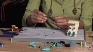 Beading Projects  How to Make Beaded Earrings [upl. by Marita607]