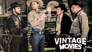 Buster Crabbe and Glenn Strange Western Adventure Drama Movie  Western Movie  Vintage Movies [upl. by Essilec]