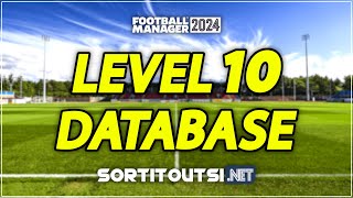 Is this the BEST DATABASE for Football Manager 2024  England Level 10 [upl. by Ilario]