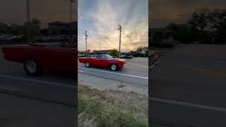 Meep Meep Horn on 1968 Roadrunner Convertible Drive By [upl. by Tiedeman]