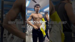 WHY ARE YOU ALWAYS IDOLISING HIM HE’S 39 YEAR OLD shortvideo ytshorts youtubeshorts gym [upl. by Umeh]