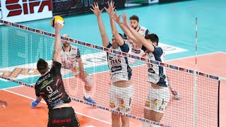 📺 DA RTTR  LItas Trentino espugna Civitanova Marche e resta imbattuta in SuperLega [upl. by Angelita505]