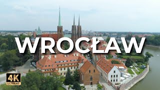 Wrocław z drona  LECE W MIASTO™ 4k [upl. by Werner578]