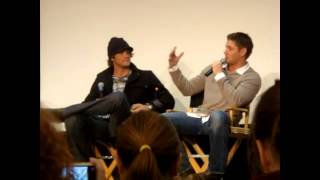 Jared Padalecki and Jensen Ackles at Chicago Con 2008 Full length [upl. by Ahteres]