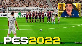 PES 2022  TESTANDO A BETA NO PLAYSTATION 5 O que eu achei [upl. by Pathe443]