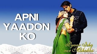 Apni Yaadon Ko  Pyaar Ishq Aur Mohabbat  Arjun Rampal amp Sunil Shetty  Shaan [upl. by Argile290]