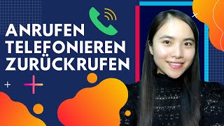 anrufen  telefonieren  zurückrufen ☎ 📞 𝐃𝐞𝐮𝐭𝐬𝐜𝐡 𝐦𝐢𝐭 𝐓𝐚𝐦 𝐍𝐠𝐮𝐲𝐞𝐧 𝐀𝟏𝐀𝟐 [upl. by Nede]