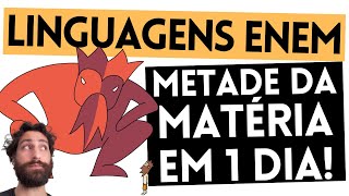 Como ver 50 de Linguagens Enem em 1 DIA APENAS [upl. by Aisena702]