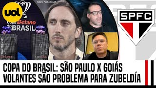 🔴 SÃO PAULO X GOIÁS NA COPA DO BRASIL O QUE ZUBELDÍA FARÁ SEM ALISSON [upl. by Yralam]