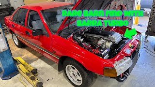 Rare barn find EB Falcon with Barra Turbo Engine swap [upl. by Yoko]