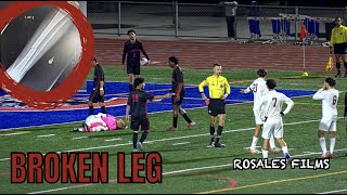 Craziest Quarter Final RED CARD Crawford vs Mission Hills Boys Soccer [upl. by Kasper215]