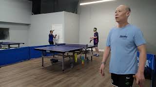 OWTTA Team Doubles 1  Div A RR  Henry Li 1011 vs Bing Chen 991  31 [upl. by Eeliak]