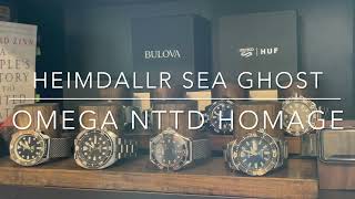 Is the Heimdallr Sea Ghost Omega Sea Master No Time To Die homage any good watchreview 007 [upl. by Gable820]