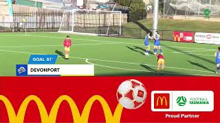 2023 Statewide Under 21s Cup Final Devonport Strikers v South East United Goal Highlights [upl. by Ailecra]