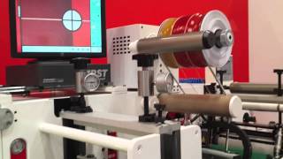 Ecoflex VSi flexo label press at Labelexpo Europe 2013 [upl. by Nangem]