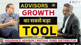 The best tool for the growth ofInsurance Advisor amp Mutual Fund Dsitributor Satish Sharma  BITV [upl. by Kentiga]