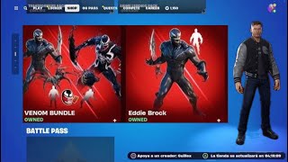 EDDIE BROCK RETURNS TO FORTNITE VERY SOON Venom Eddie brock return Relase date item shop fortnite [upl. by Nalyac]