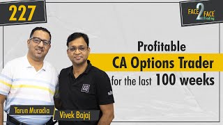 Make Regular Profits in Options Trading Strategy  Risk Management Face2Face with Tarun Muradia [upl. by Padriac740]