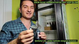 SNUB NOSE FERMENTERDE DRY HOP İŞLEMİ [upl. by Rosenfeld]