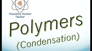 Condensation polymerisation  A level chemistry OCR AQA EDEXCEL [upl. by Ardys567]