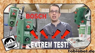 Bosch PBD 40 die perfekte Heimwerker Ständerbohrmaschine  Unboxing und extrem Test  Bohrmaschine [upl. by Aneres408]