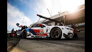 2018 Petit Le Mans 25 BMW M8 GTE Onboard last 4 Hours [upl. by Lednek]