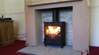 Fireline FX5W Stove Installation [upl. by Joappa]