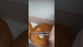 Krispy Kreme Doughnuts  Birthday Freebies 3 Free Glazed Donuts [upl. by Benisch]