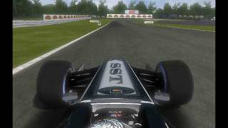 Red Grand Prix 2010 Pukekohe Park Onboard rfactor [upl. by Jerroll]