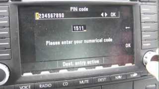 How To Find Your VW Radio PIN Code And Get Out Of SAFE Mode [upl. by Tnattirb]