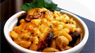 Smoked Brisket Mac n Cheese Easy [upl. by Meghann882]