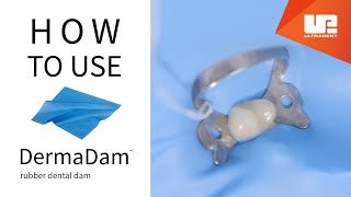 How to Use DermaDam™ rubber dam  StepbyStep [upl. by Ideih]