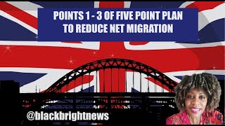 POINTS 1  3 OF CLEVERLYS FIVE POINT PLAN TO REDUCE NET MIGRATION  HOW DOES IT WORK [upl. by Anirav]