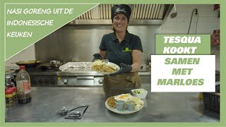 Tesqua TV Koken met Marloes  Nasi goreng [upl. by Okin458]