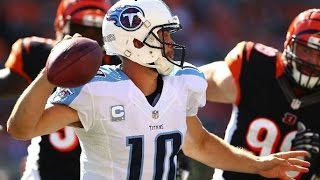 Tennessee Titans lose to the Cincinnati Bengals 337 Jake Locker stinks [upl. by Czarra]