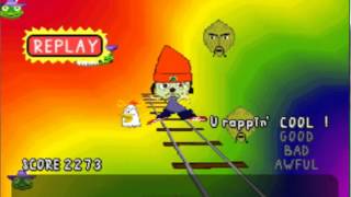 PaRappa the Rapper Bathroom Rap Cool Mode [upl. by Thar541]