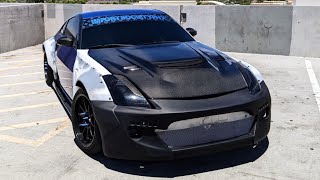 350z Rocket Bunny Install 🚀🐰 [upl. by Ytisahc]