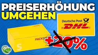 DHL Pakete werden teurer  SO sicherst du dir noch 3 Jahre die günstigen Preise [upl. by Nylyaj]