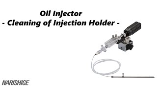 Oil Injector  Cleaning of Injection Holder [upl. by Macomber]