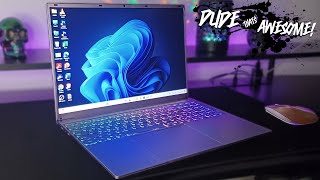 RUMTUK 16quot Purple Laptop w RGB Backlit Keys  Unboxing amp Review [upl. by Ailsa]